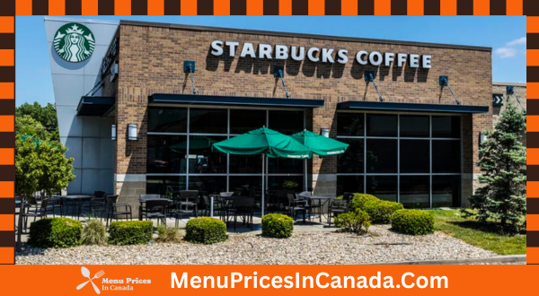 Starbucks Coffee Menu With Prices In Canada
