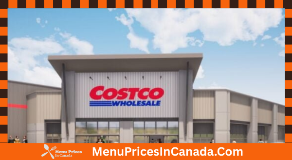 Costco Food Court Menu With Prices In Canada