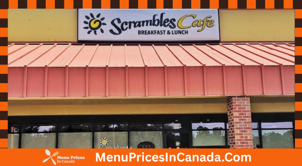 Scrambles Menu With Prices In Canada