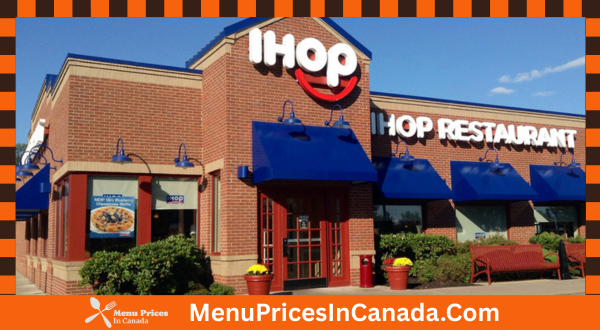 IHOP Menu With Prices In Canada
