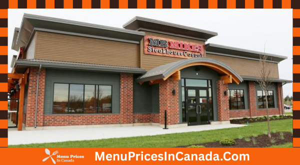 Mr. Mike's Menu With Prices In Canada